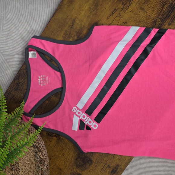Adidas 3 Stripe Racerback Tank - Picture 2 of 8